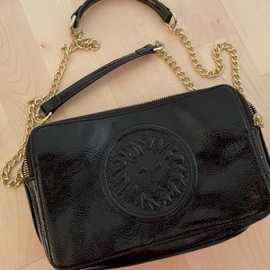 Anne Klein Black and Gold Crossbody